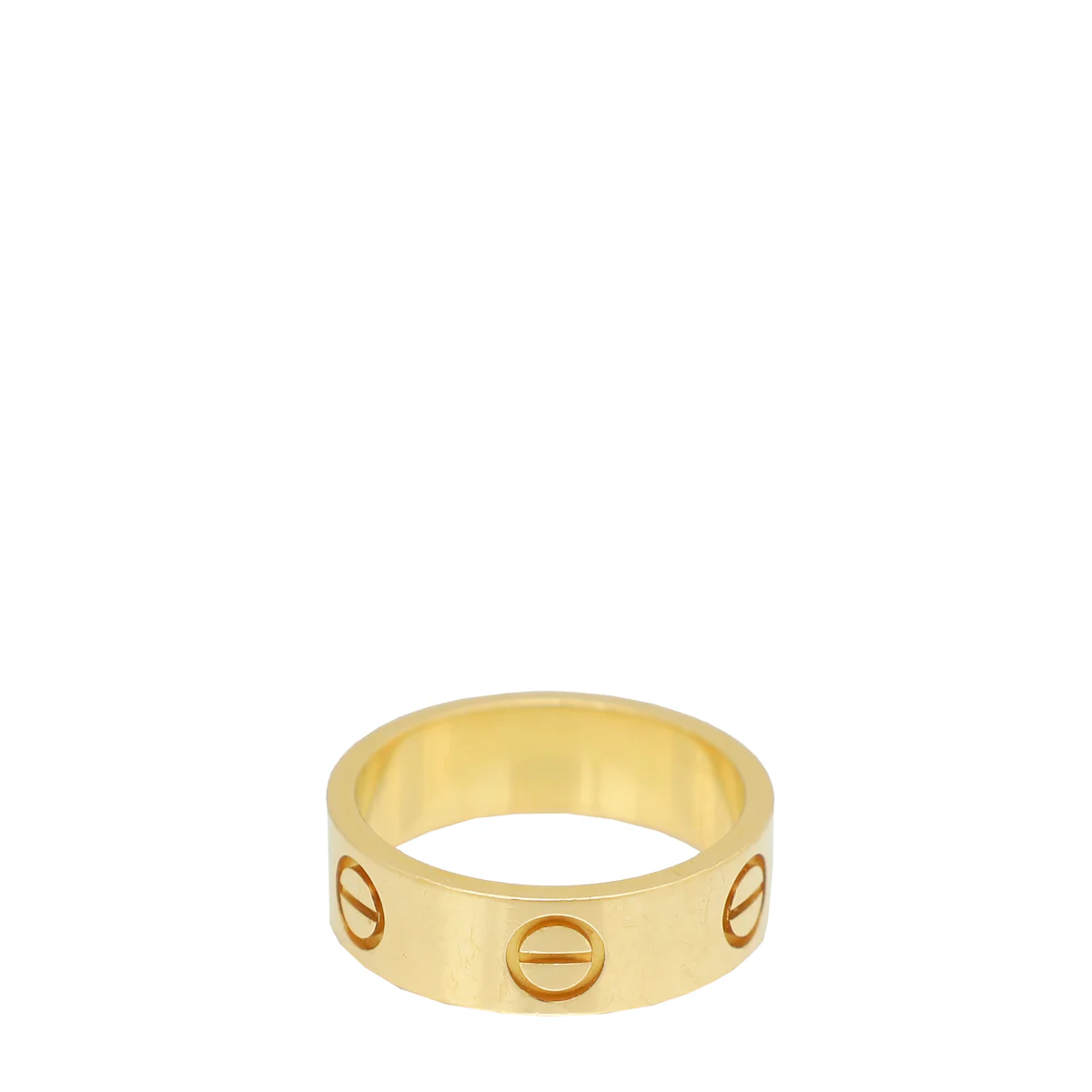 Cartier 18K Yellow Gold Love Ring 50