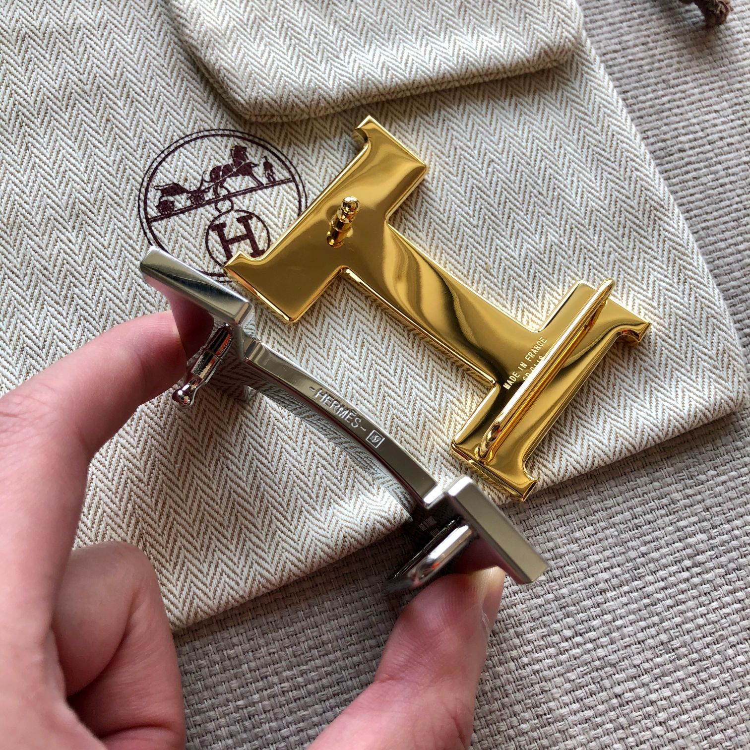 Hermes Leather Belts 1:1 Mirror Version
