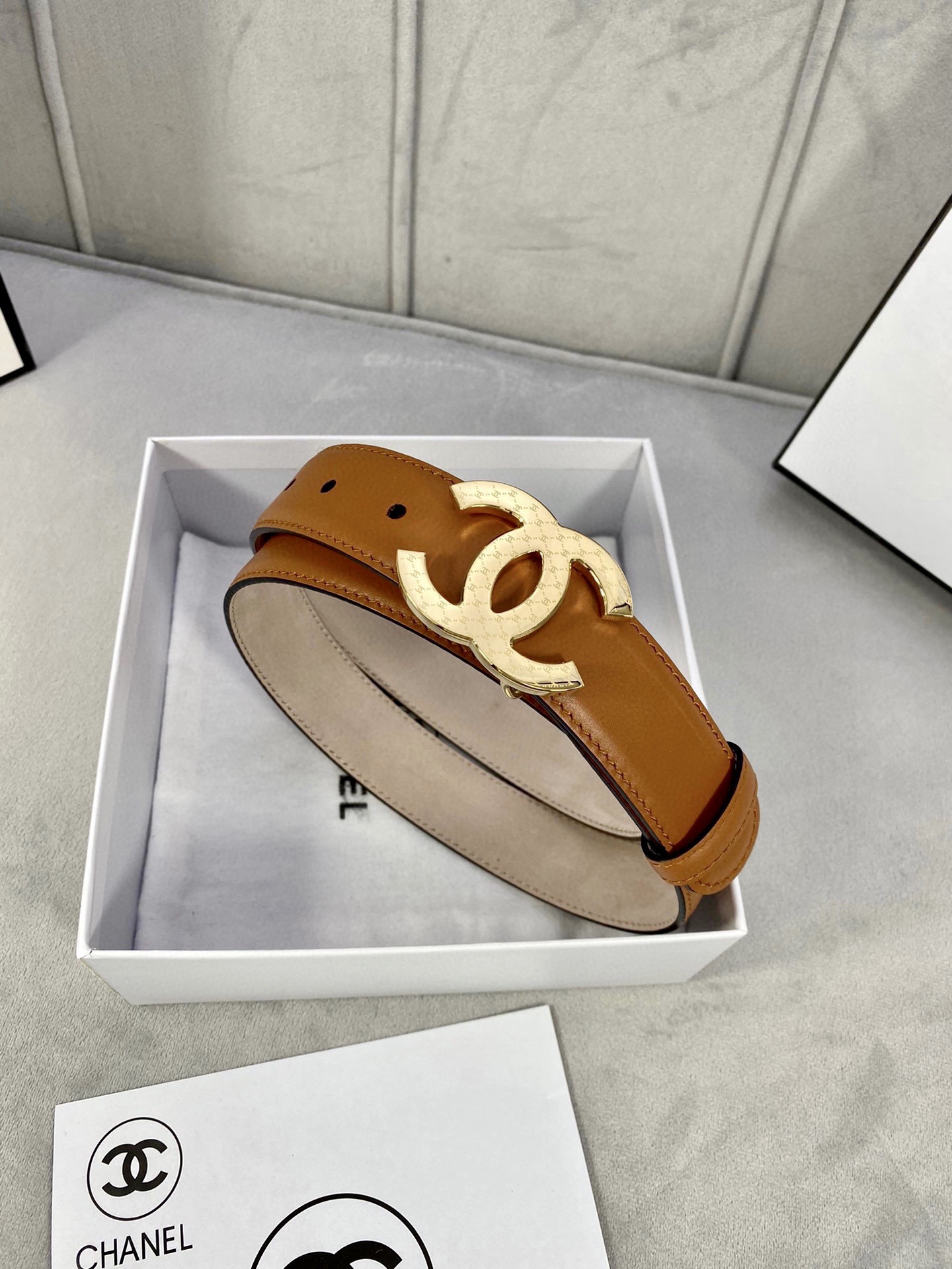 Chanel Leather Belts 1:1 Mirror Version