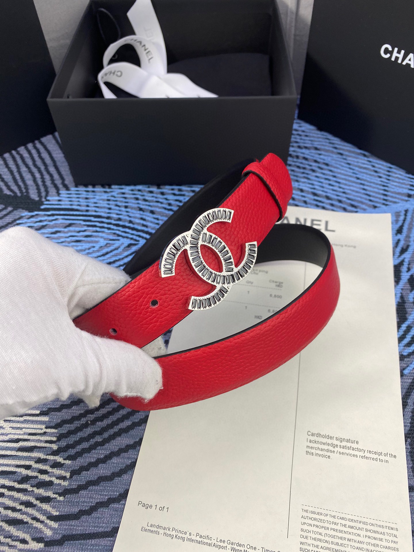 Chanel Leather Belts 1:1 Mirror Version