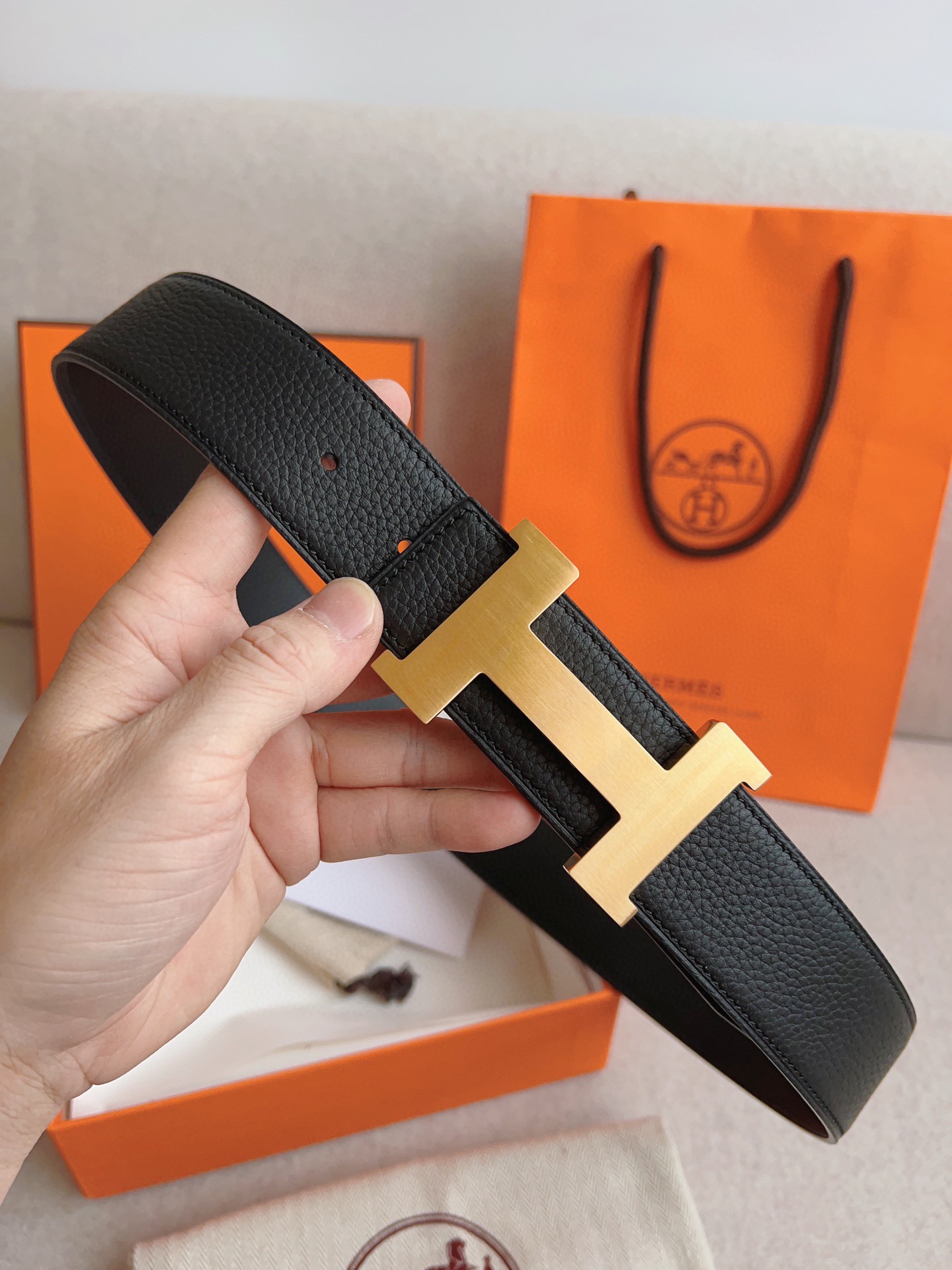 Hermes Leather Belts 1:1 Mirror Version