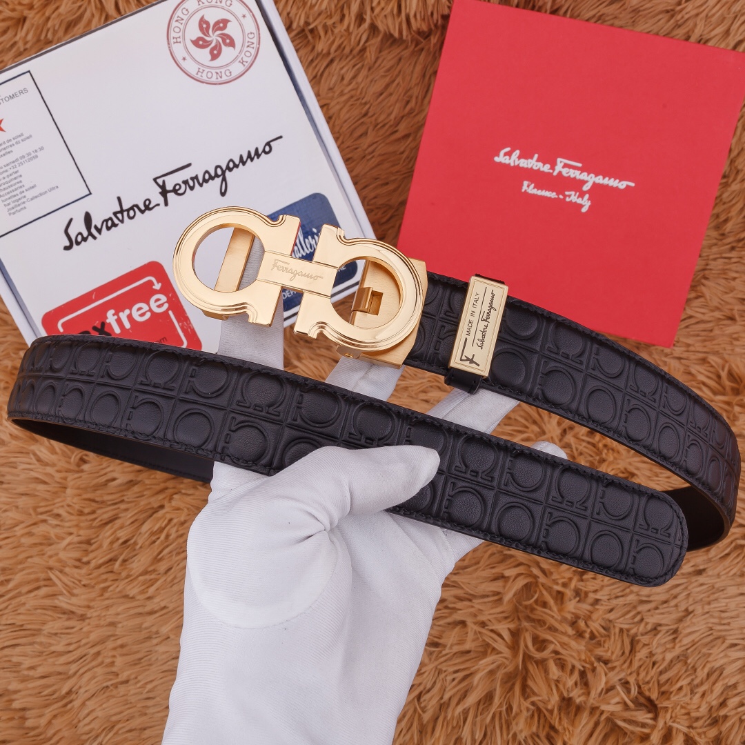 Ferrgamo Leather Belts 1:1 Mirror Version