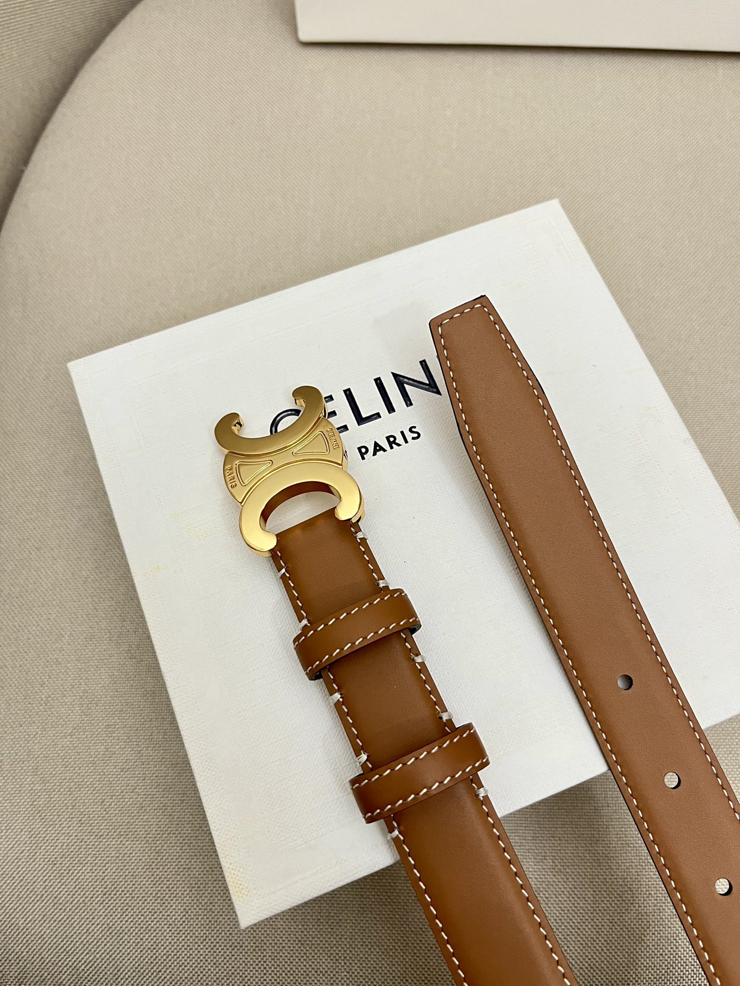 Celine Leather Belts 1:1 Mirror Version