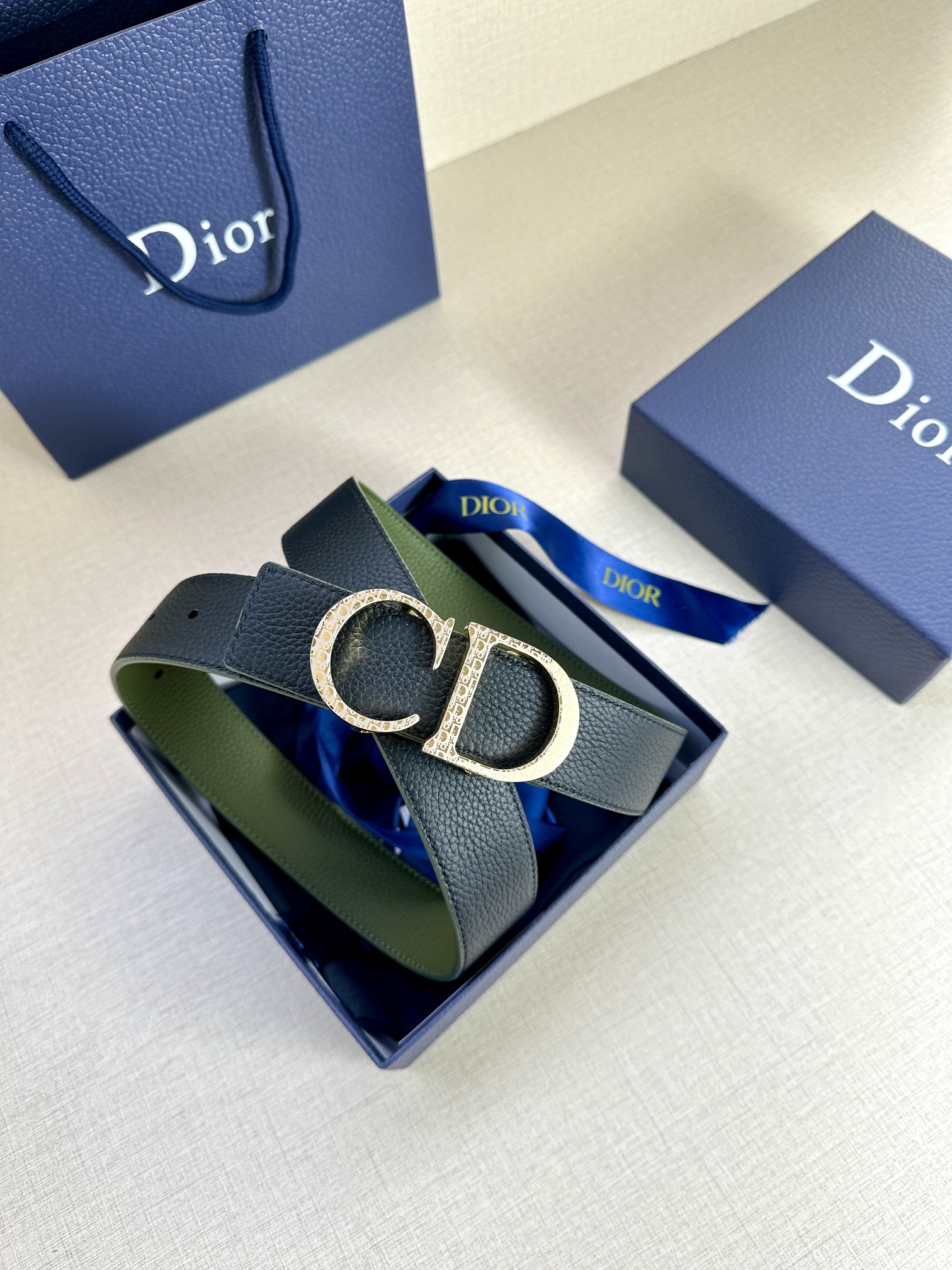 Dior Leather Belts 1:1 Mirror Version