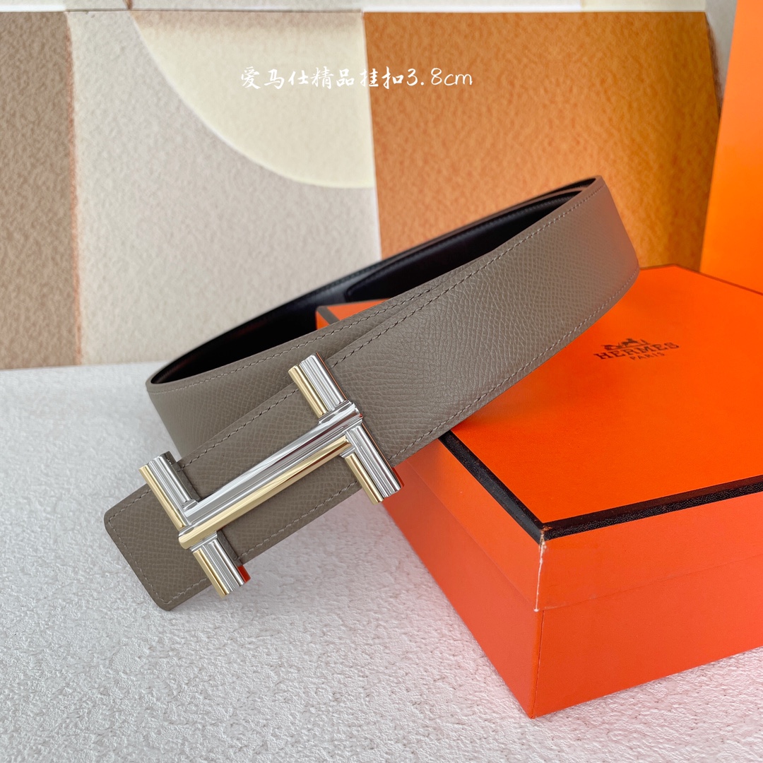 Hermes Leather Belts 1:1 Mirror Version
