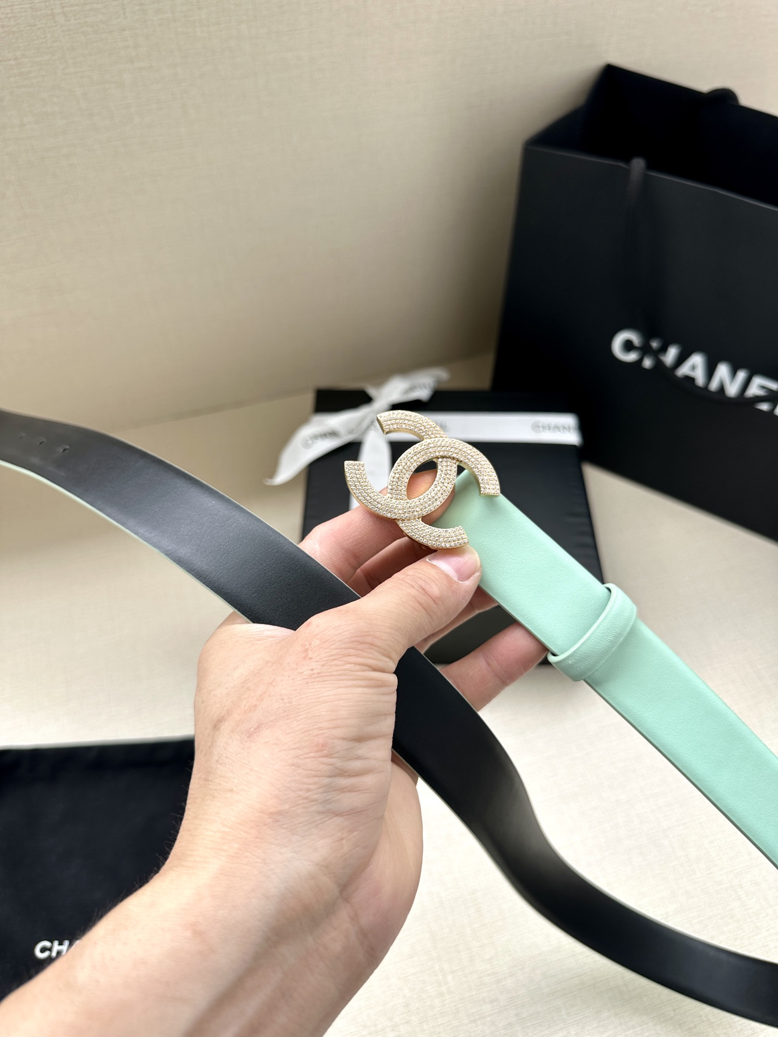 Chanel Leather Belts 1:1 Mirror Version