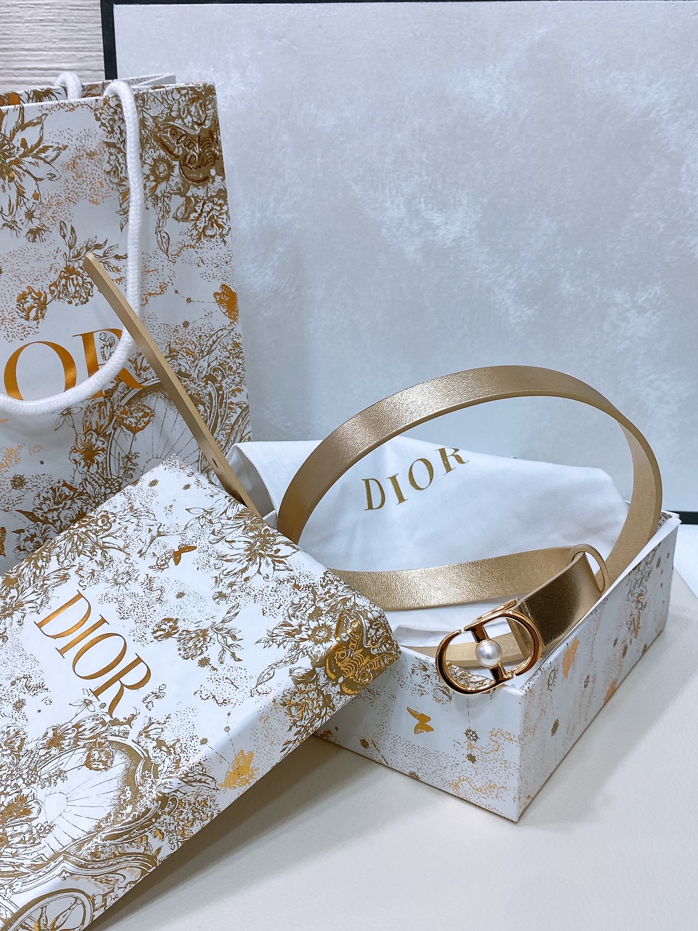 Dior Leather Belts 1:1 Mirror Version