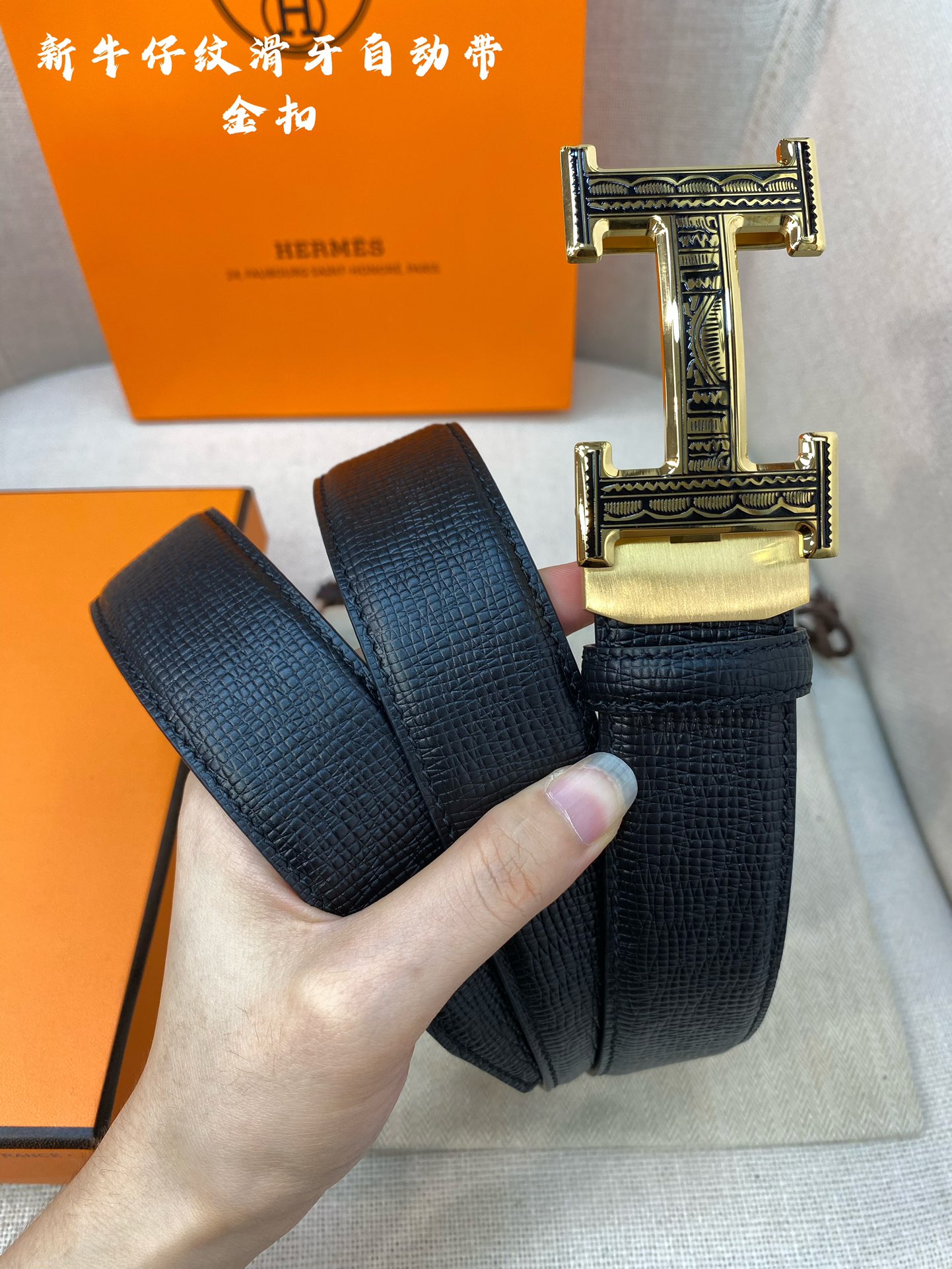 Hermes Leather Belts 1:1 Mirror Version