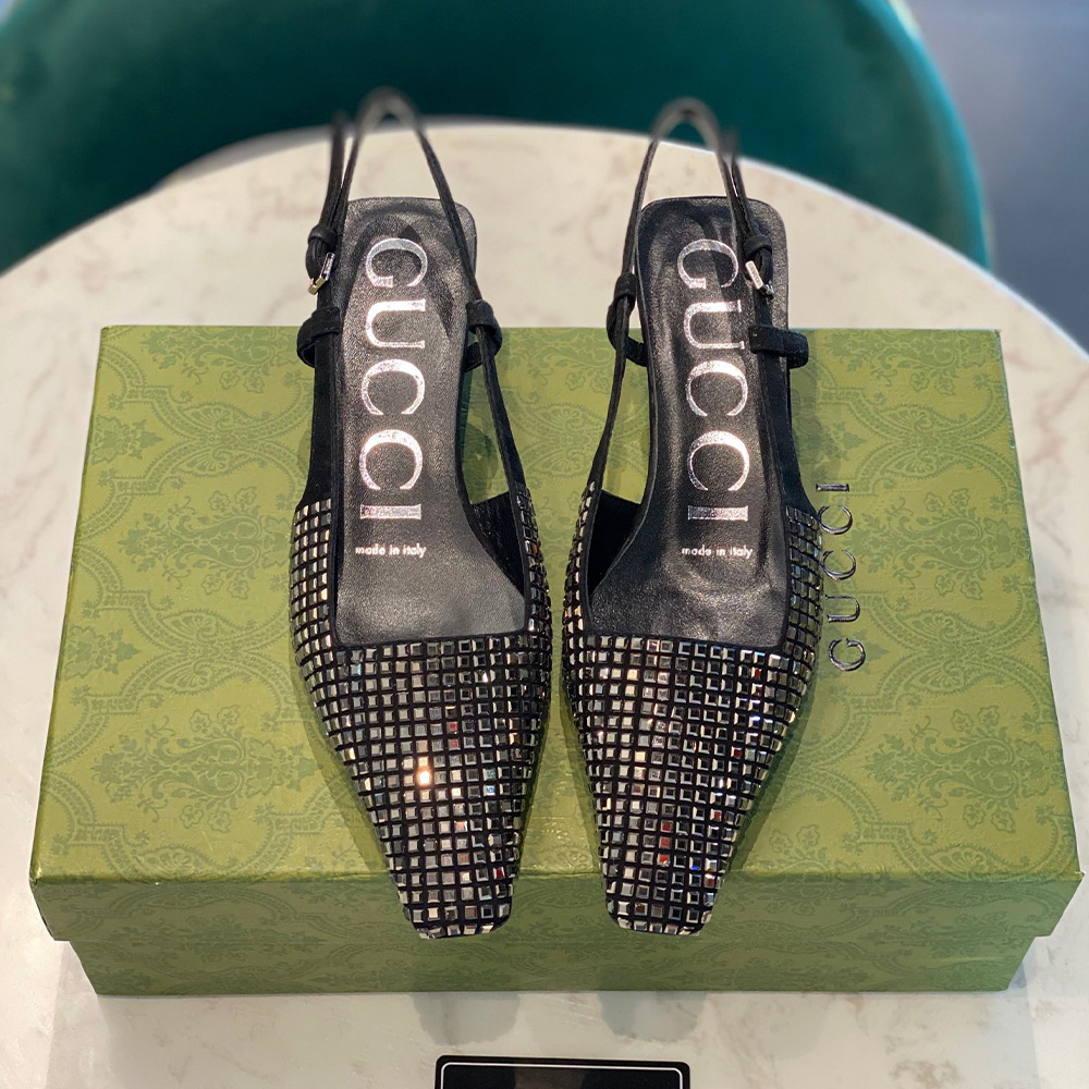 Gucci Stiletto Sandals Slide Sandal (Replica)