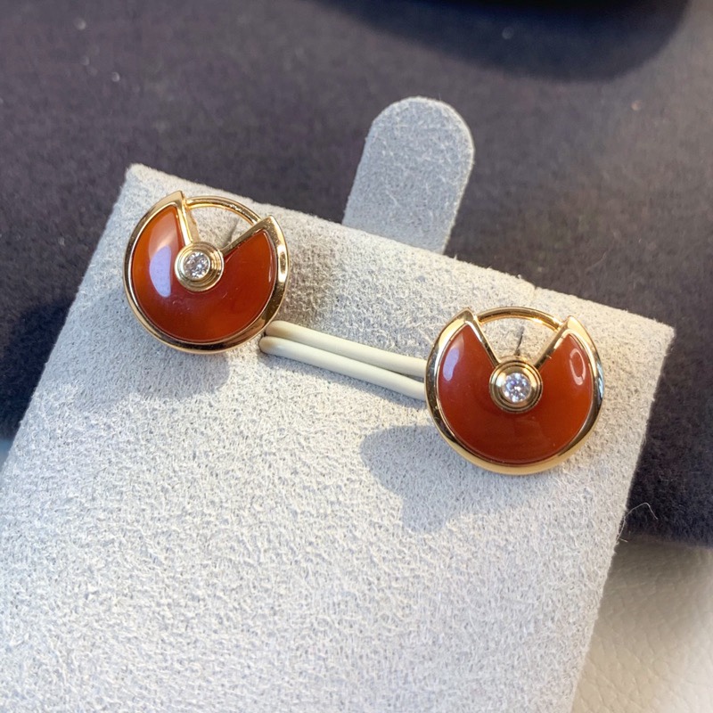 Cartier Disc Earrings