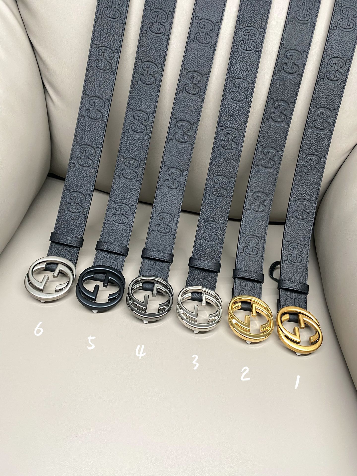 Gucci Leather Belts 1:1 Mirror Version