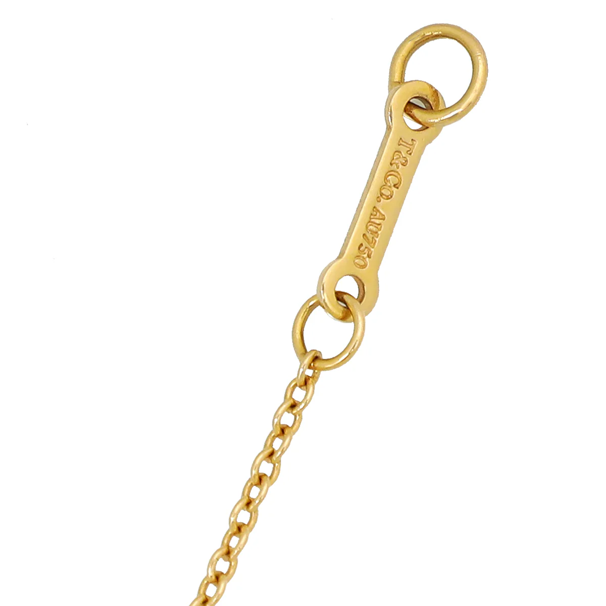 Tiffany & Co 18K Pink Gold Paloma Picasso Loving Heart Pendant Necklace