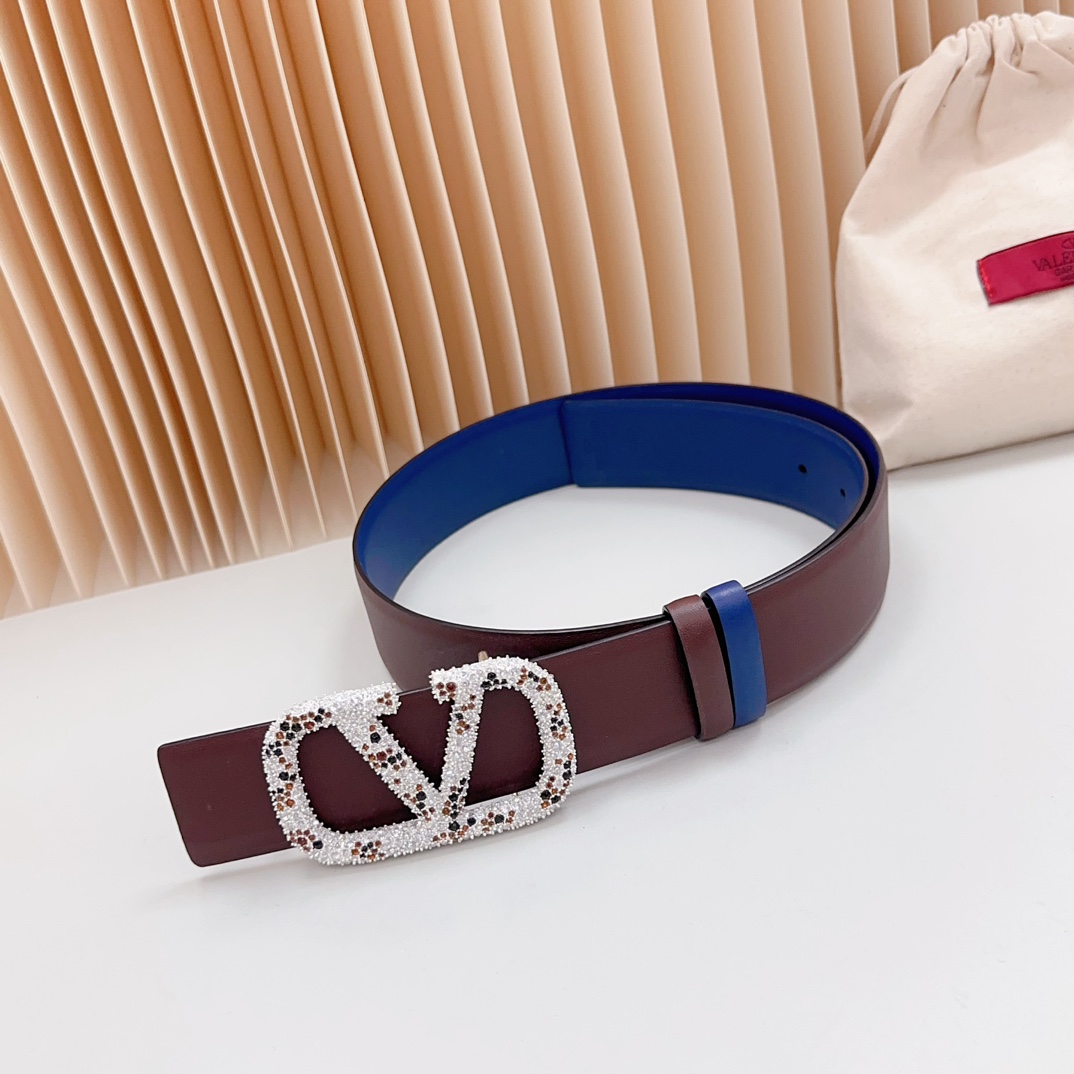 Valentino Leather Belts 1:1 Mirror Version