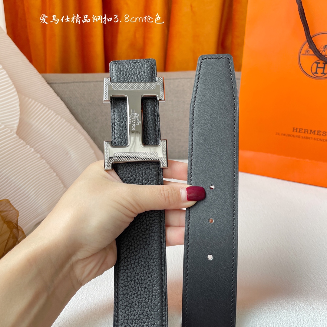 Hermes Leather Belts 1:1 Mirror Version