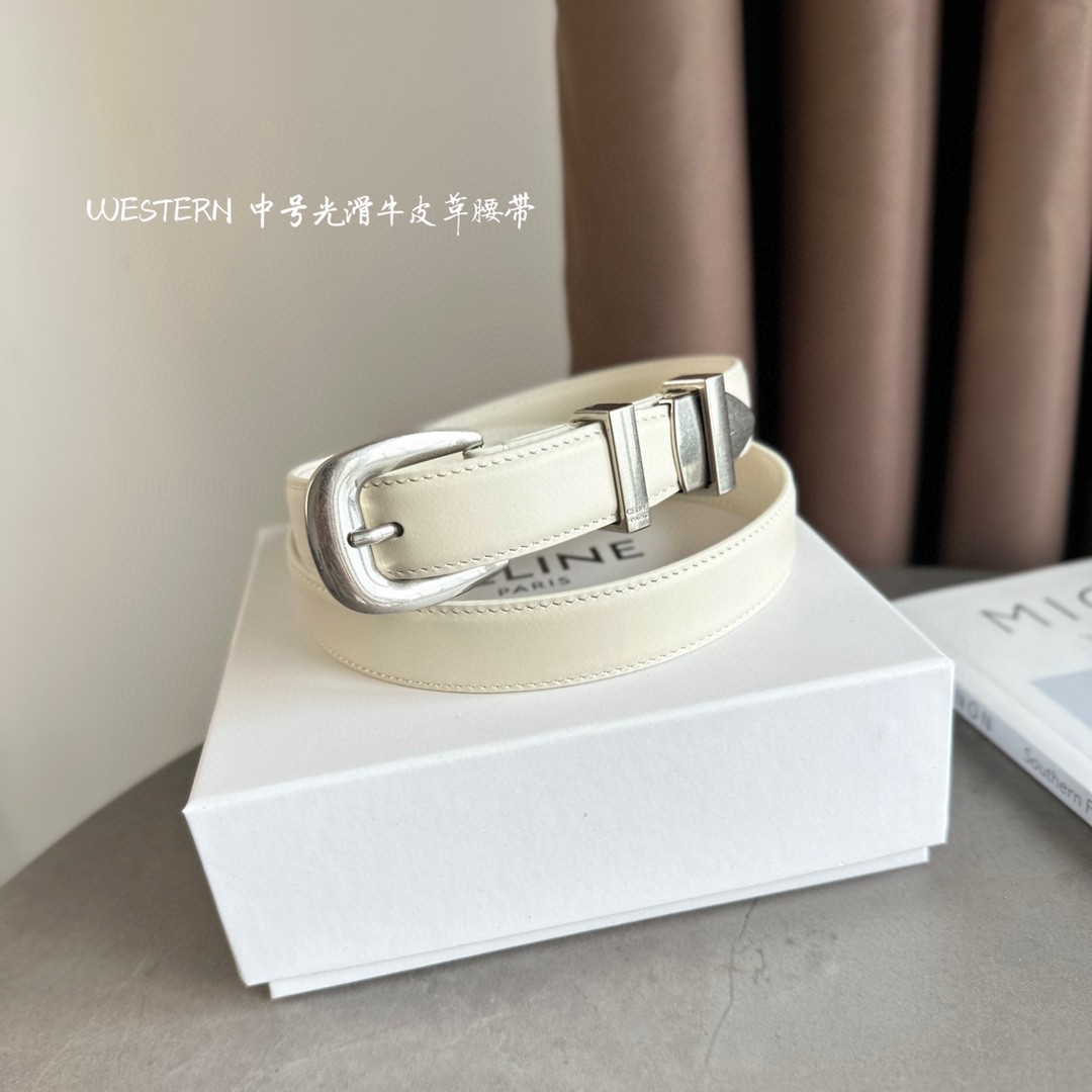 Celine Leather Belts 1:1 Mirror Version