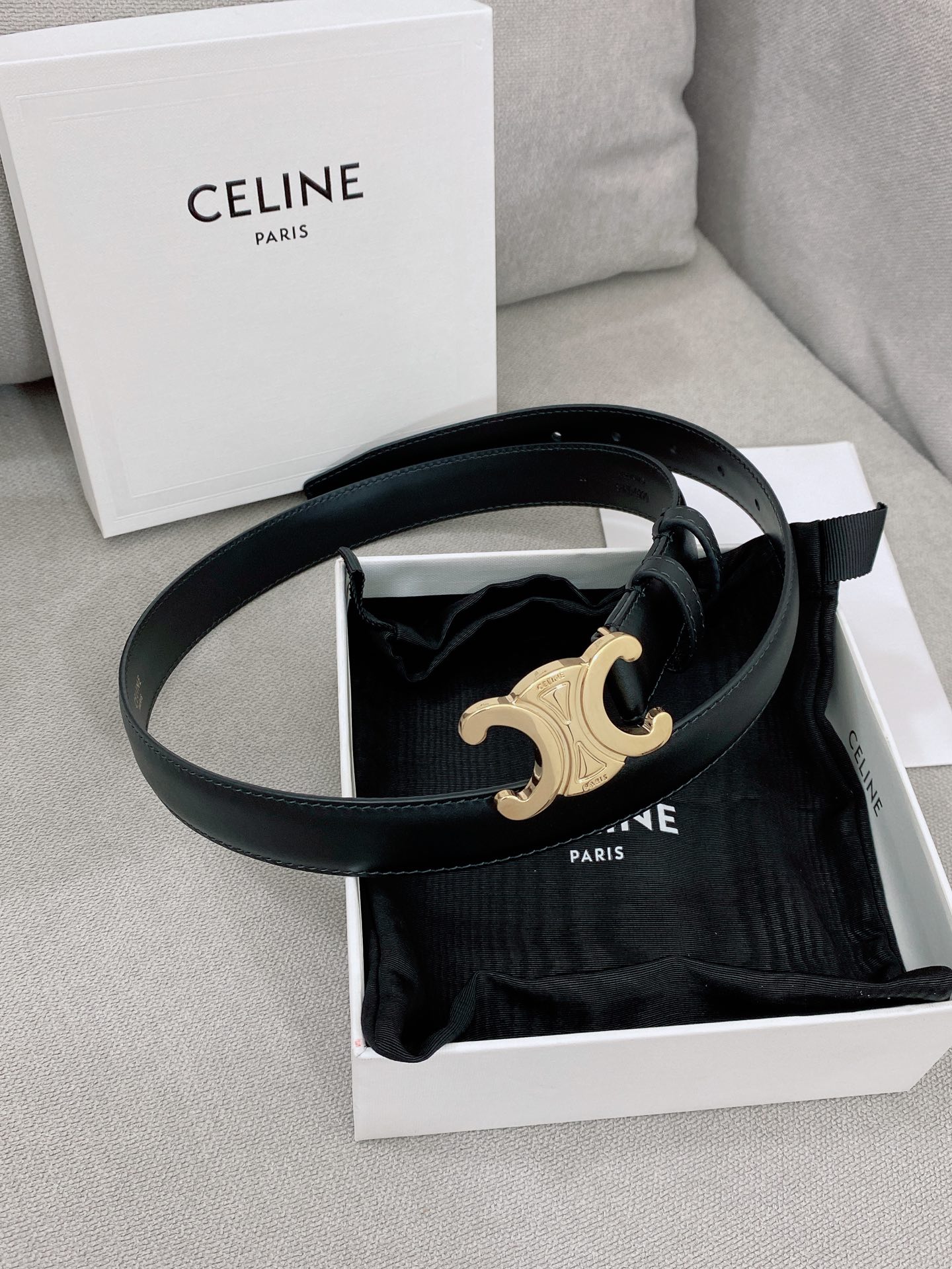 Celine Leather Belts 1:1 Mirror Version