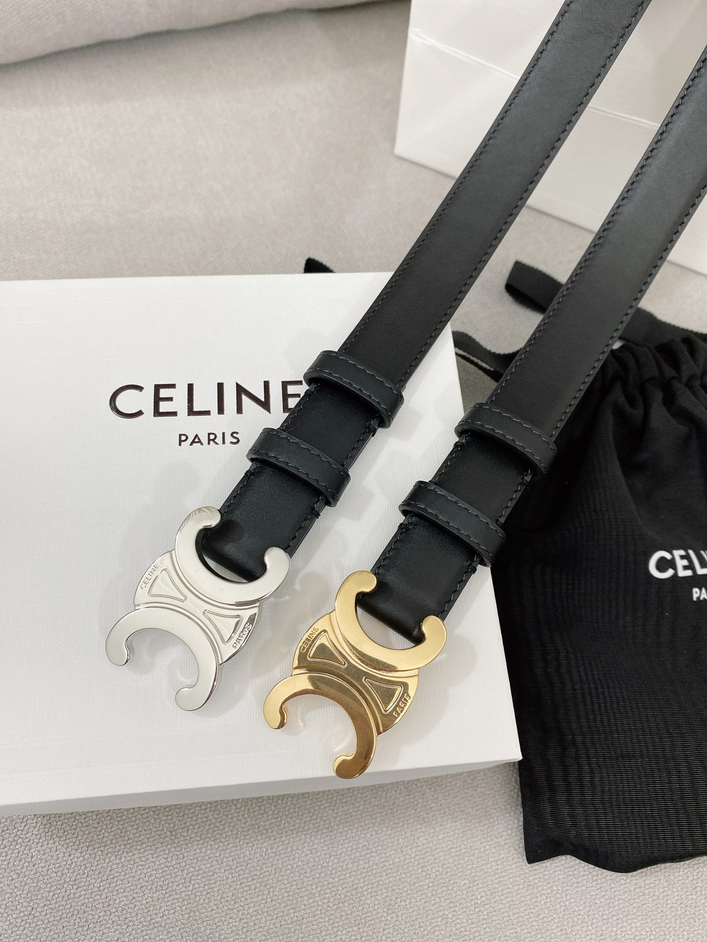 Celine Leather Belts 1:1 Mirror Version