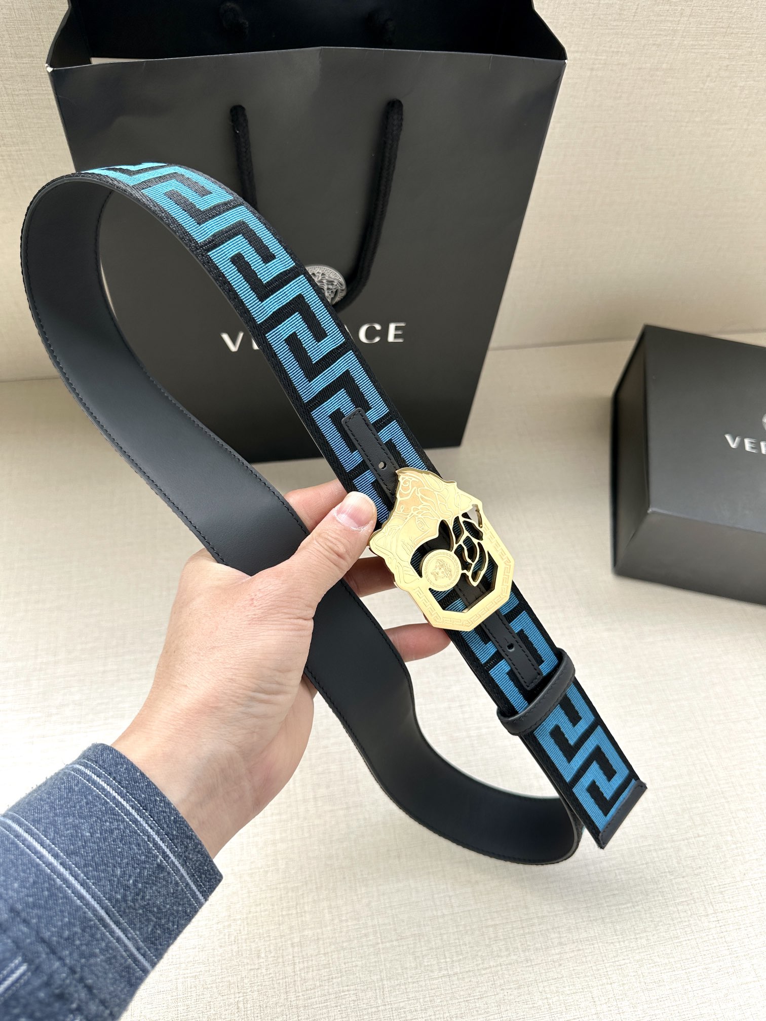 Versace Leather Belts 1:1 Mirror Version
