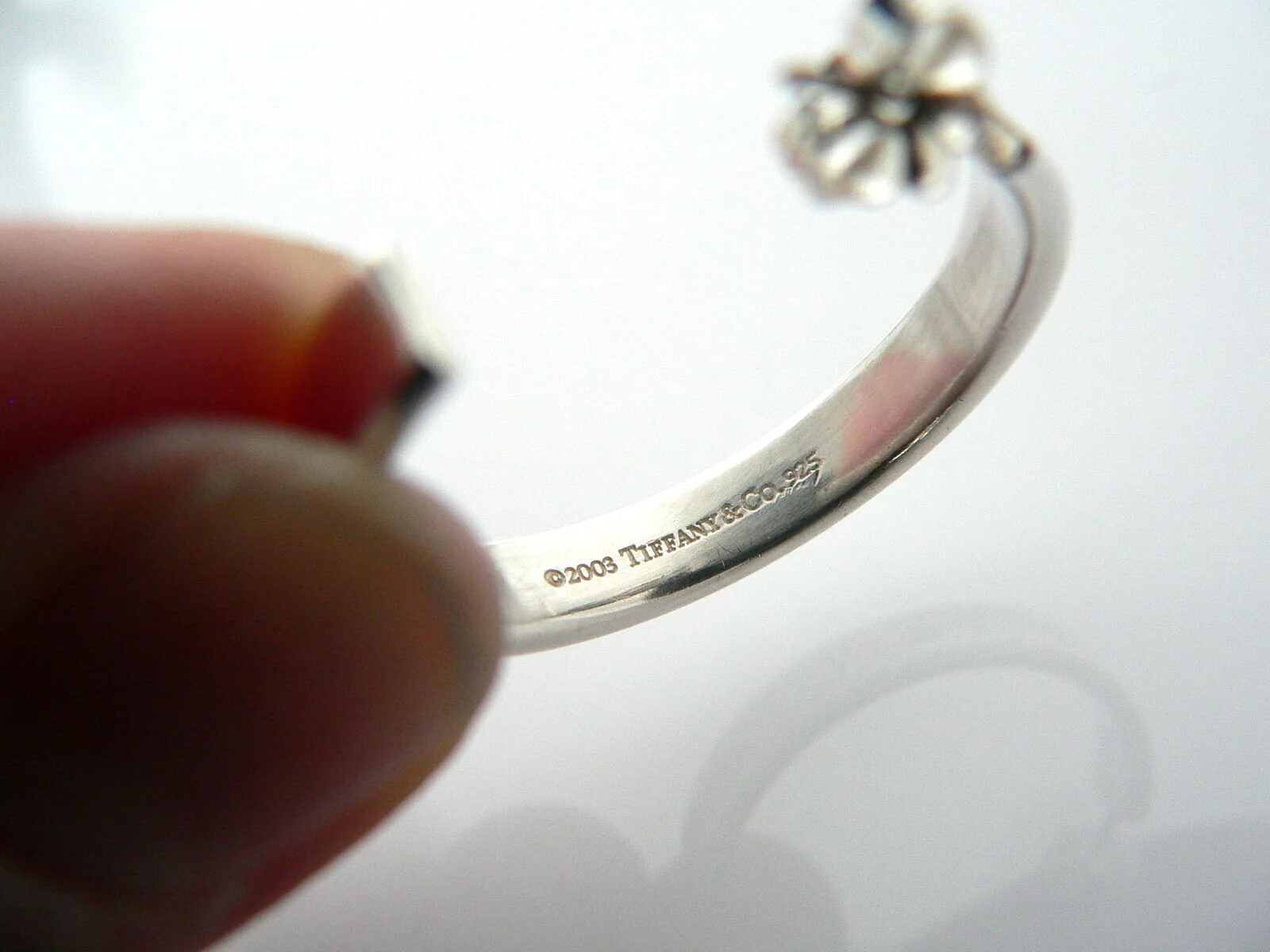 Tiffany & Co Silver 1837 Large Huge Hoop Earrings Rare Gift Love Statement