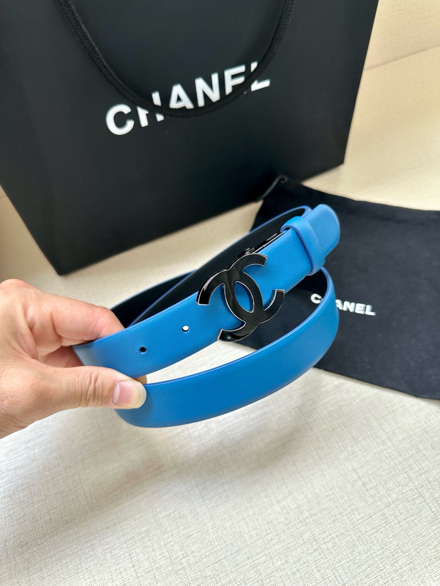 Chanel Leather Belts 1:1 Mirror Version