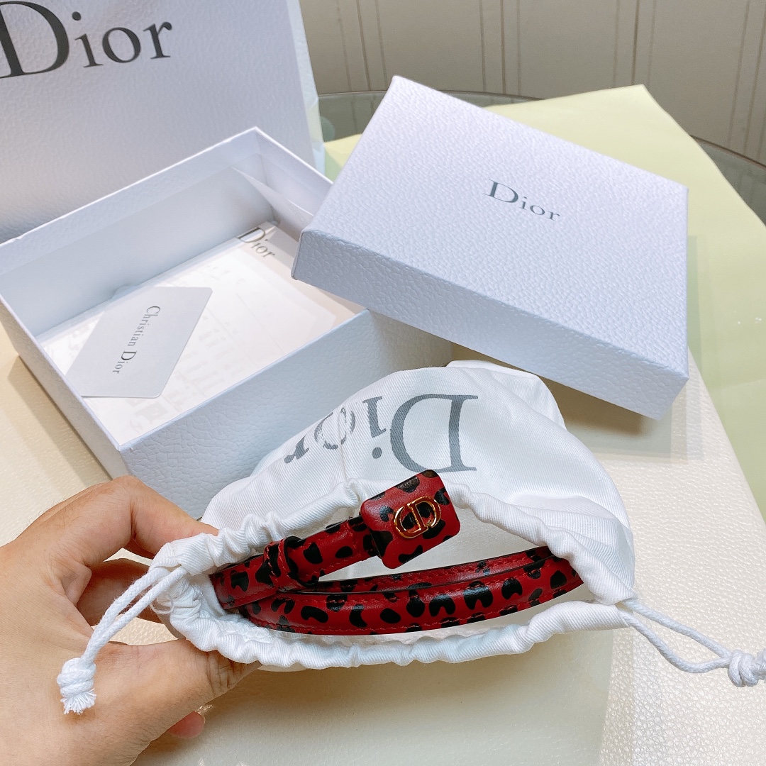 Dior Leather Belts 1:1 Mirror Version
