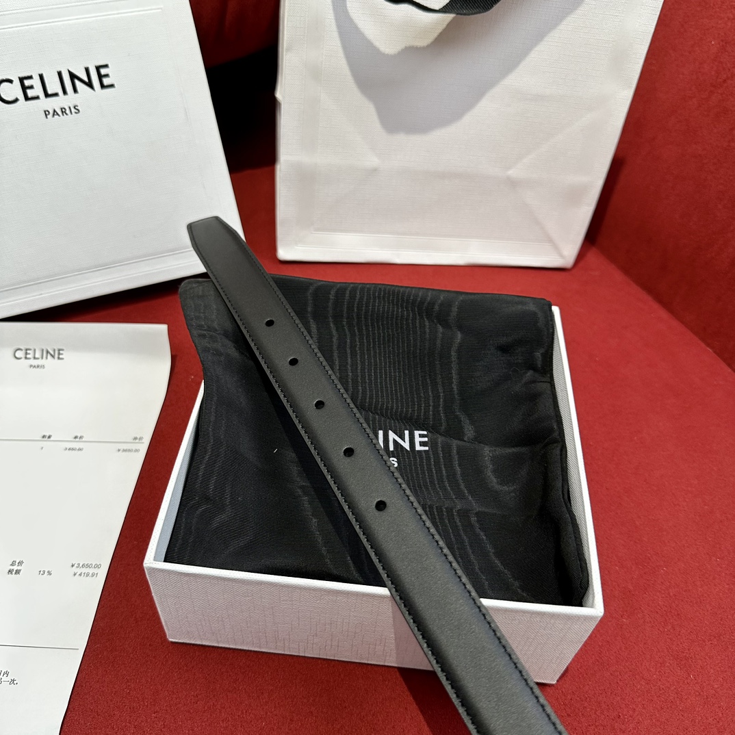 Celine Leather Belts 1:1 Mirror Version