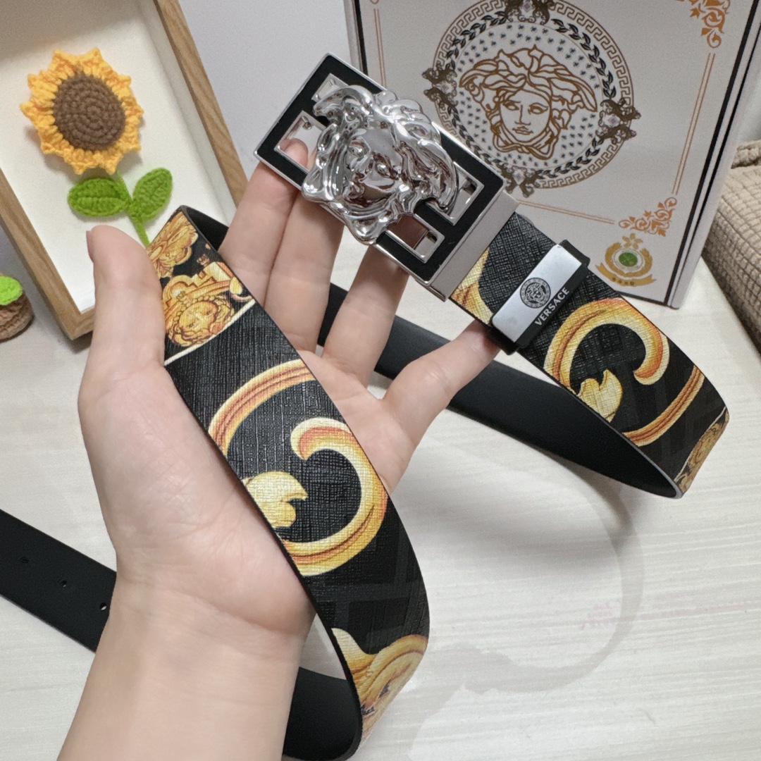Versace Leather Belts 1:1 Mirror Version