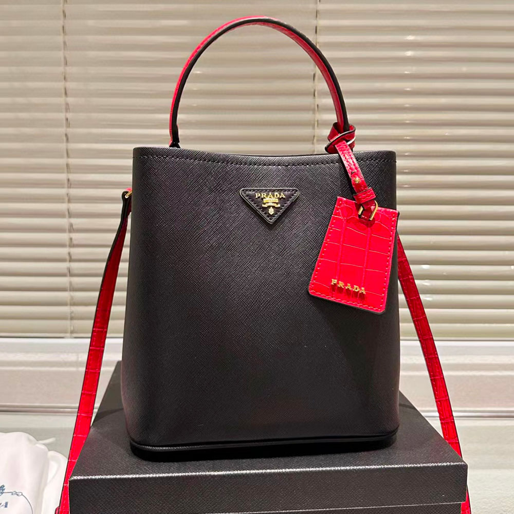 Prada Panier Handbag Saffiano Shoulder Bag（Replica）