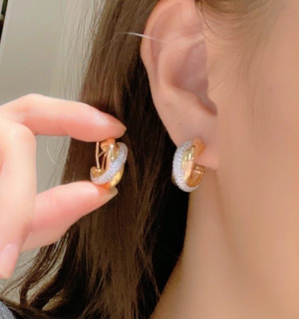 Cartier TRINITY EARRINGS Dupe