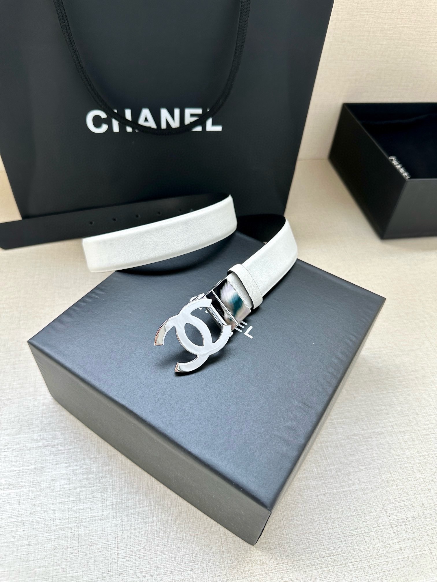 Chanel Leather Belts 1:1 Mirror Version