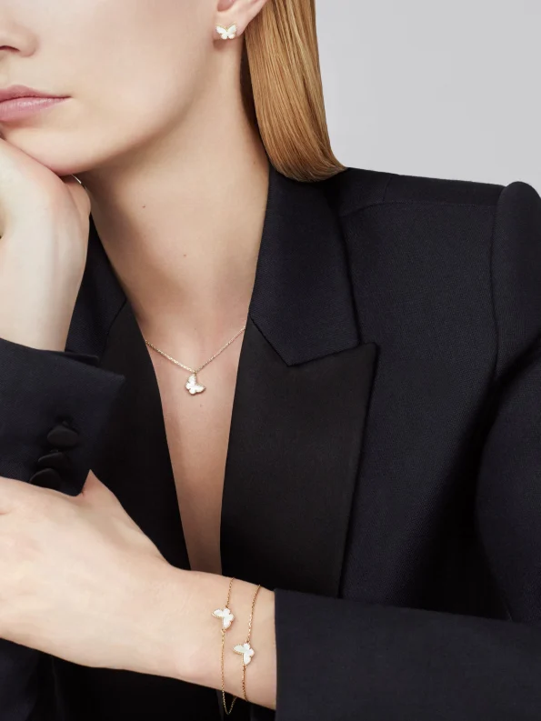 Van Cleef Butterfly Earrings Dupe