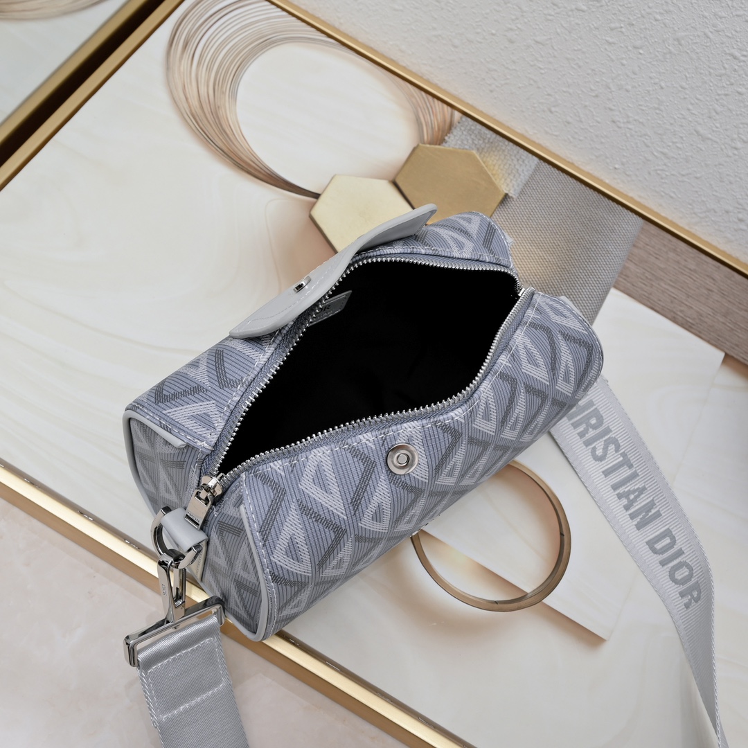 Dior Lingot Messenger Bag CD Diamond Shoulder Bag Handbag
