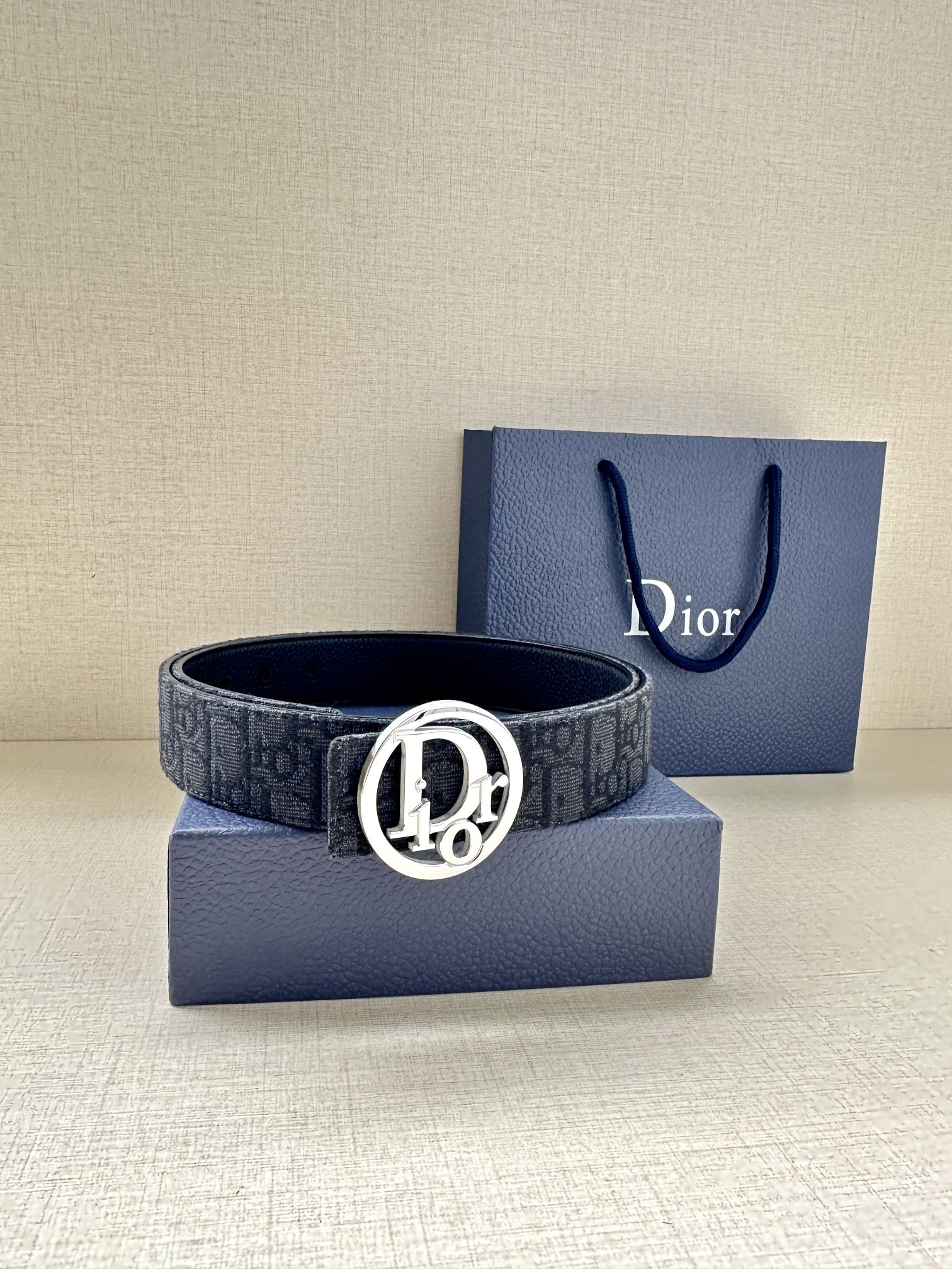 Dior Leather Belts 1:1 Mirror Version
