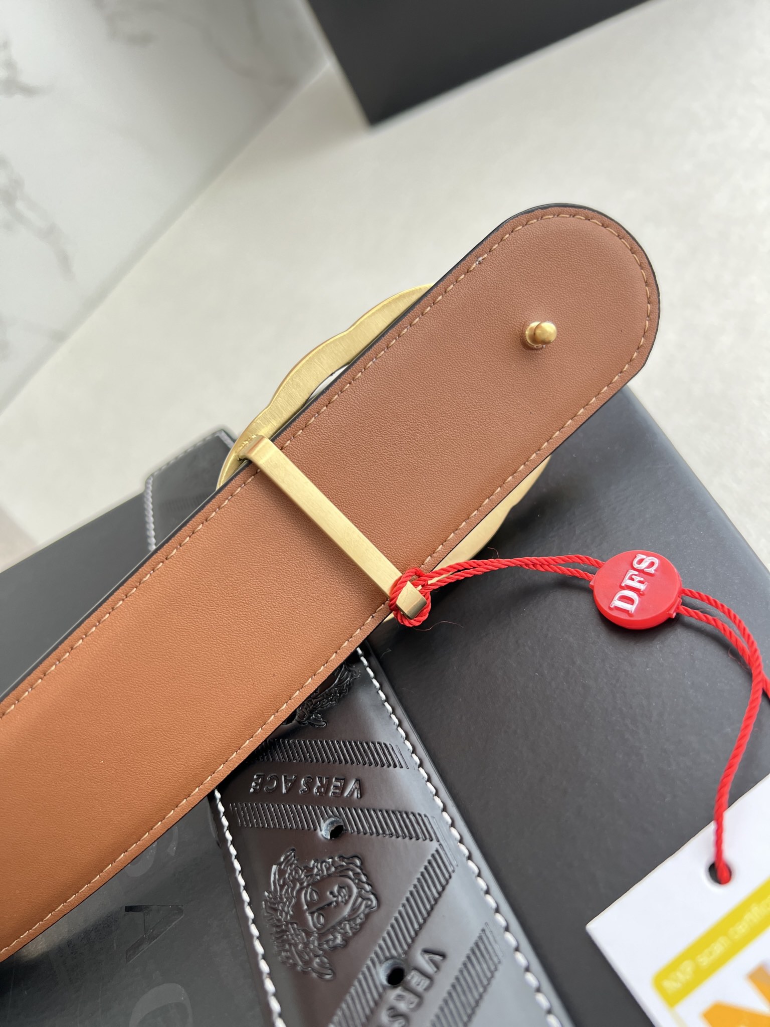 Versace Leather Belts 1:1 Mirror Version