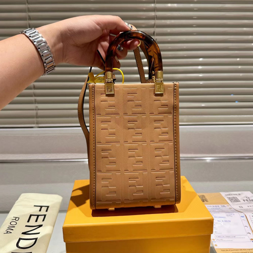 FENDI Sunshine Texture Mini Bag(Replica)