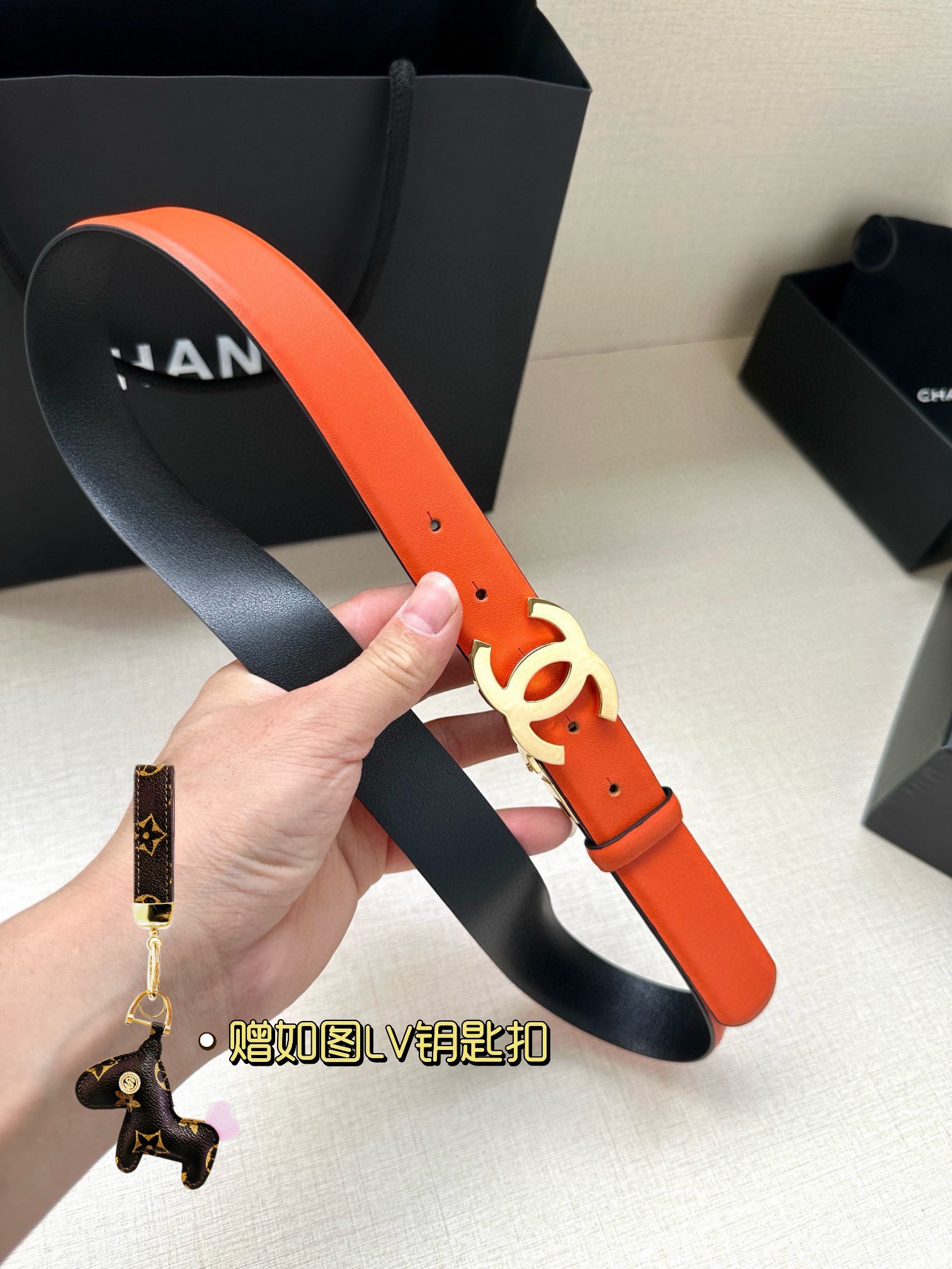 Chanel Leather Belts 1:1 Mirror Version