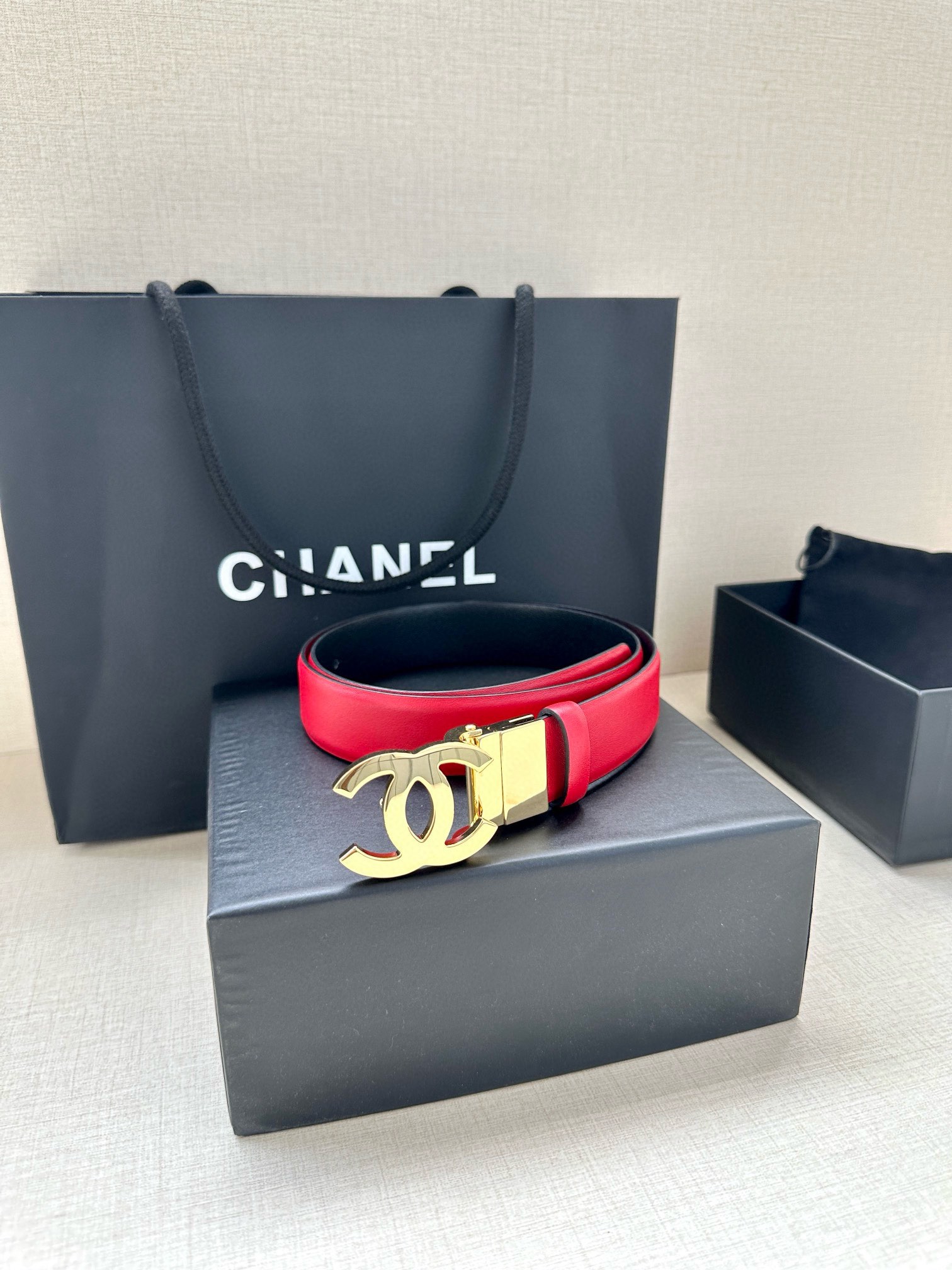 Chanel Leather Belts 1:1 Mirror Version