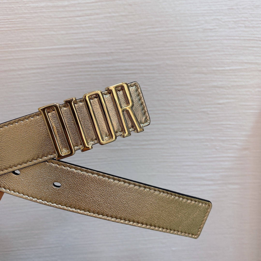 Dior Leather Belts 1:1 Mirror Version