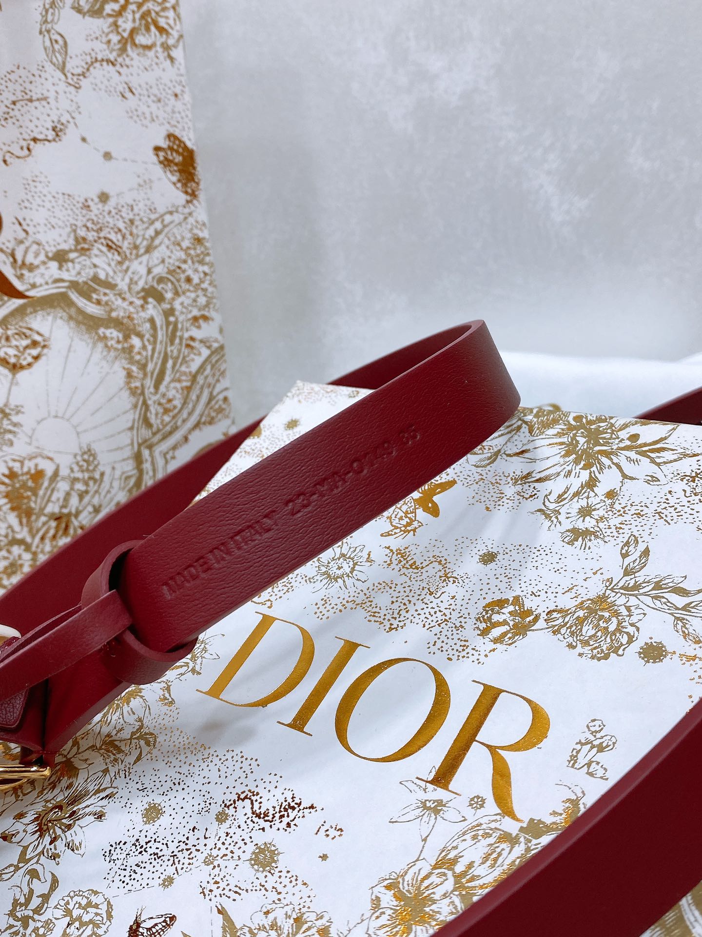 Dior Leather Belts 1:1 Mirror Version