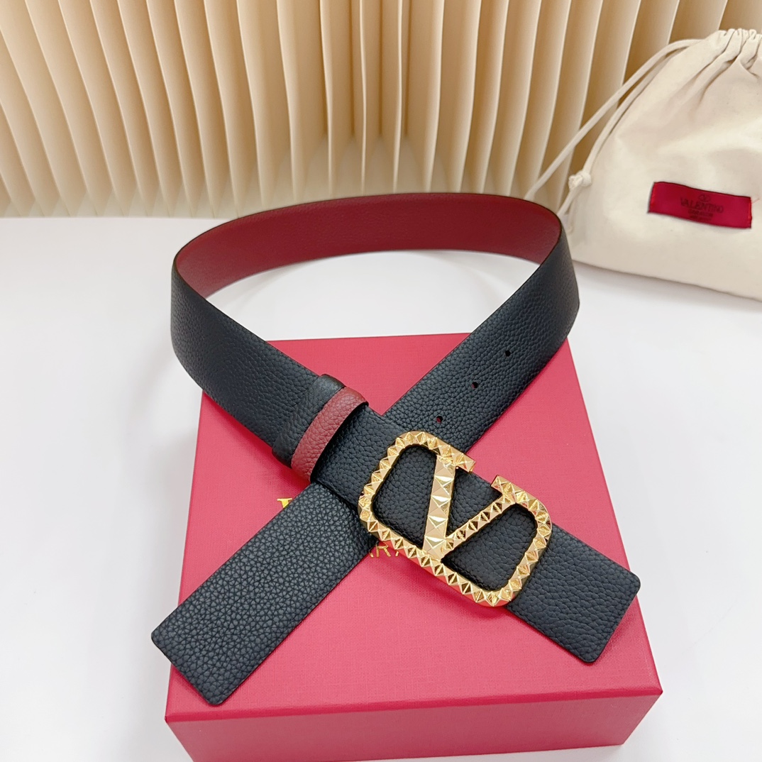 Valentino Leather Belts 1:1 Mirror Version