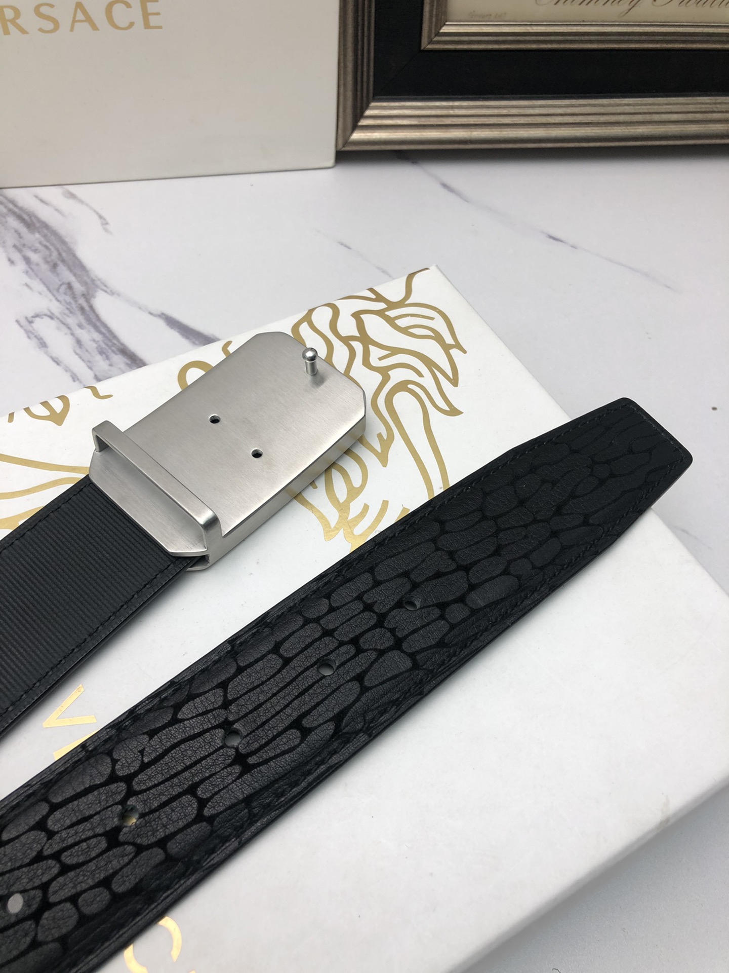 Versace Leather Belts 1:1 Mirror Version