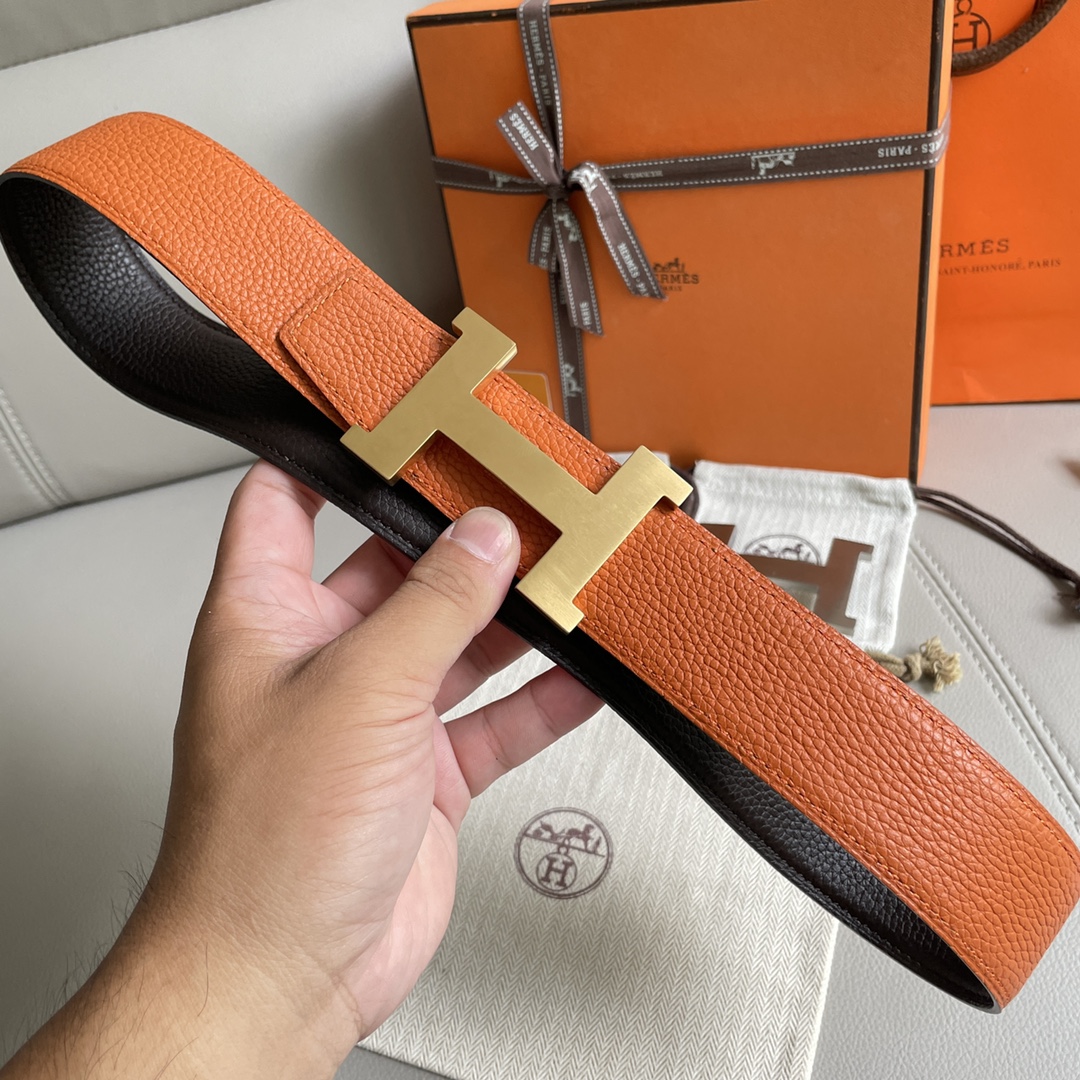 Hermes Leather Belts 1:1 Mirror Version