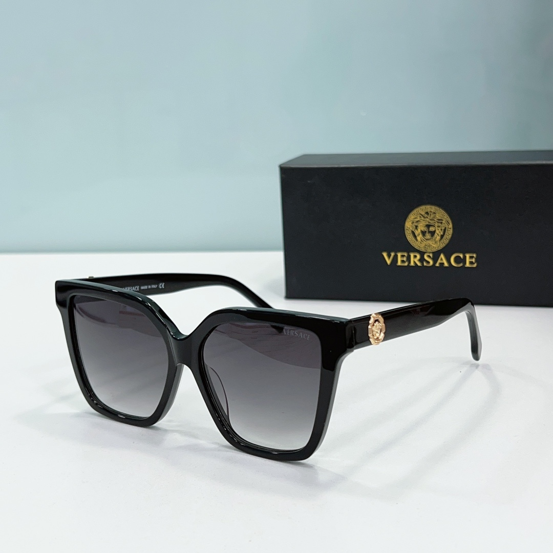 Versace  Mirror leg Logo  Sunglasses Top Quality（Replica）