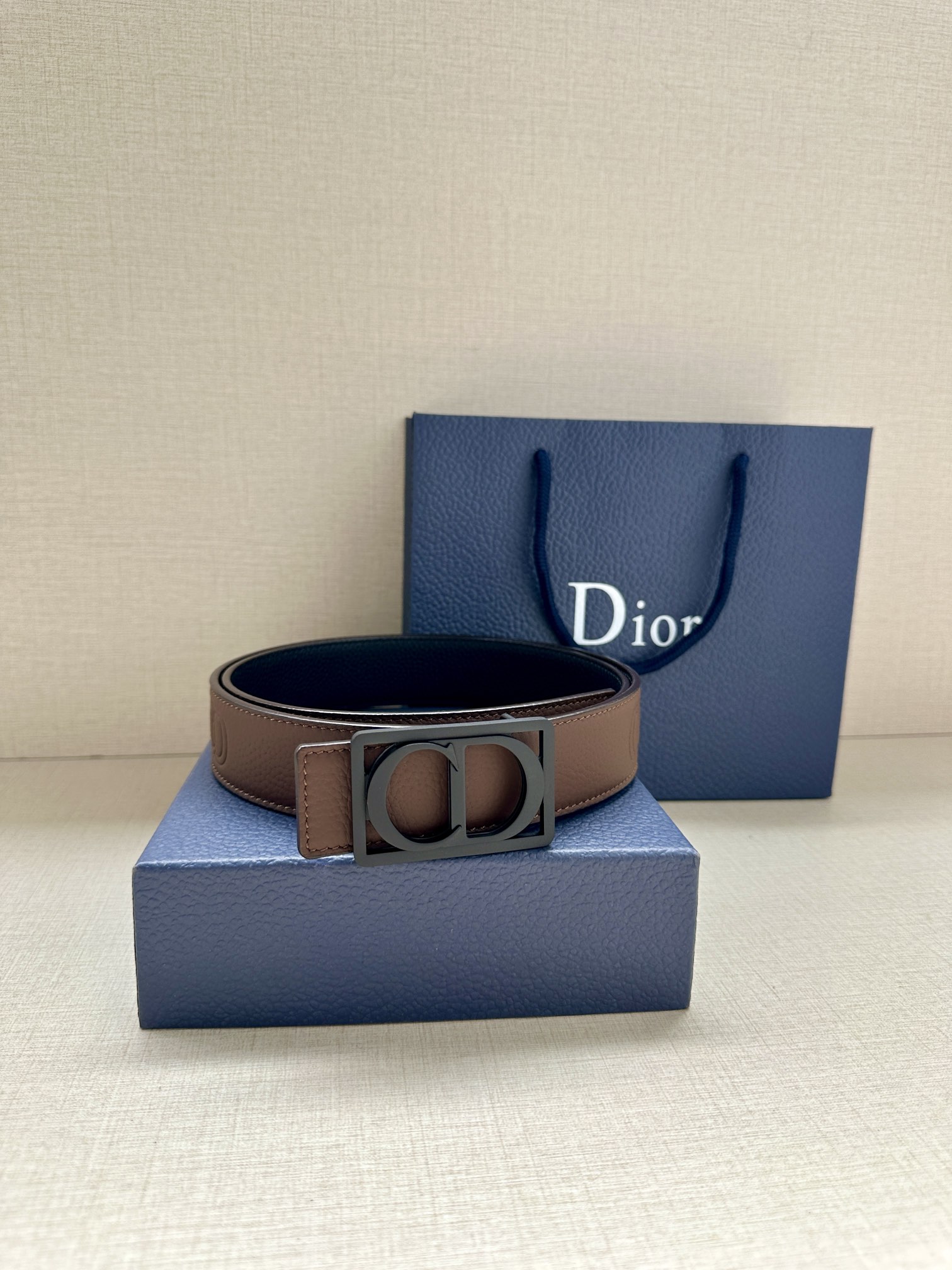 Dior Leather Belts 1:1 Mirror Version