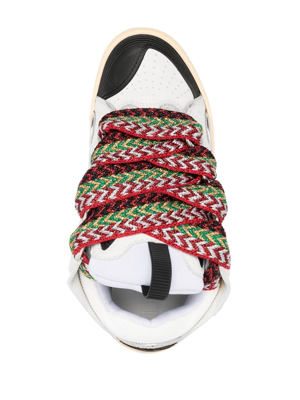 Lanvin LEATHER CURB SNEAKERS(Replica)