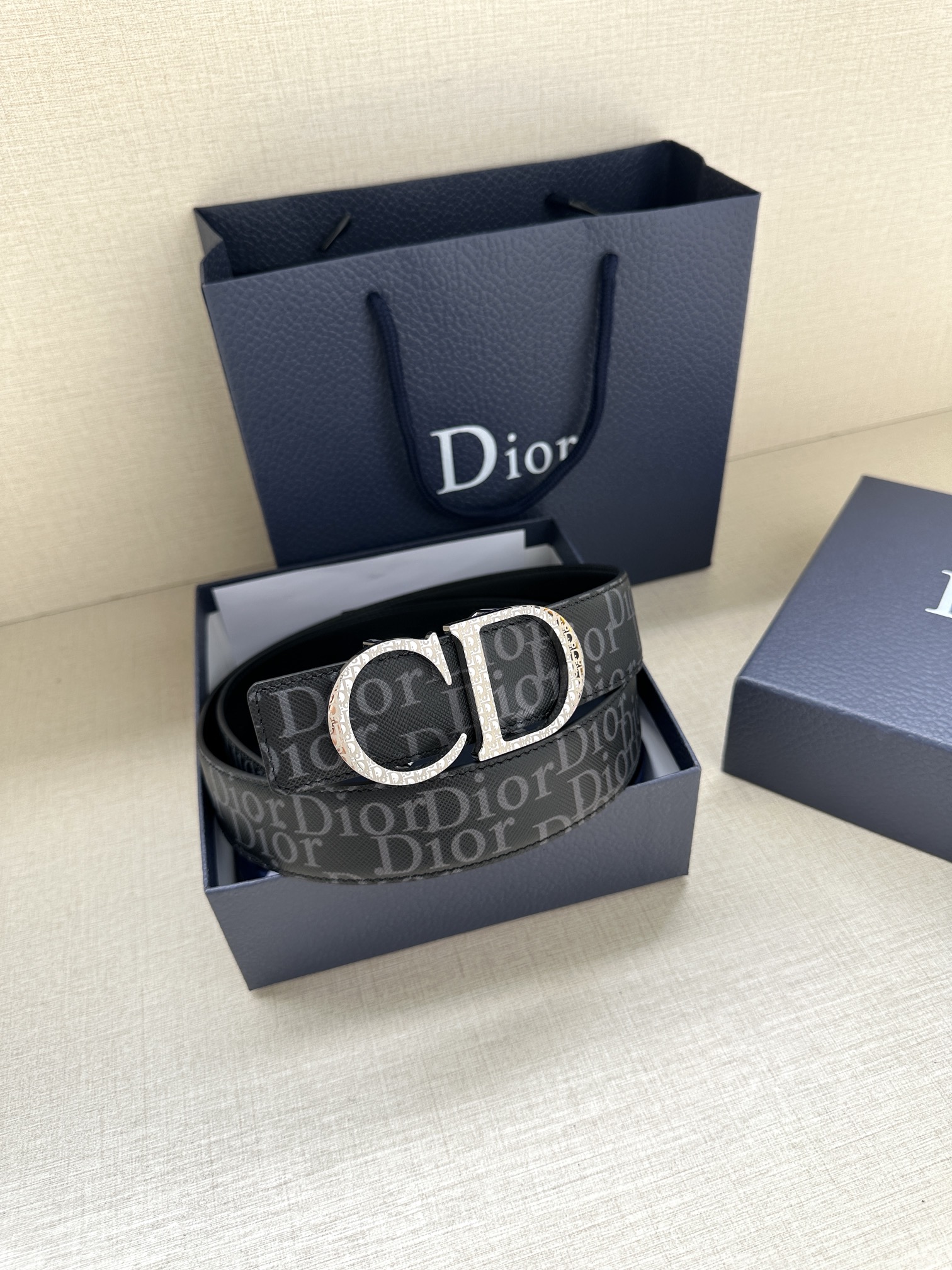 Dior Leather Belts 1:1 Mirror Version