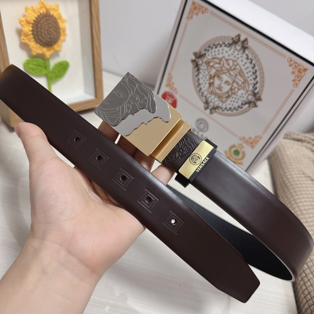 Versace Leather Belts 1:1 Mirror Version