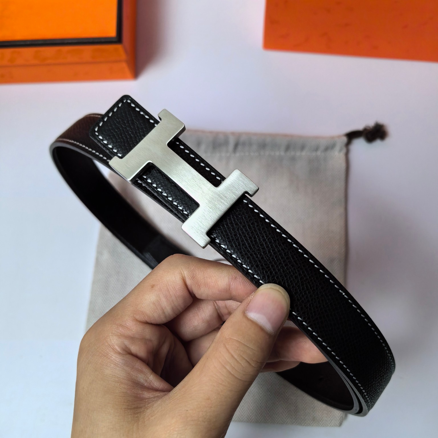 Hermes Leather Belts 1:1 Mirror Version