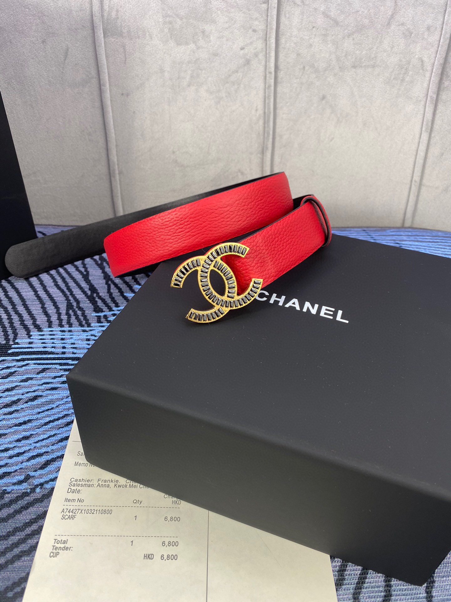 Chanel Leather Belts 1:1 Mirror Version