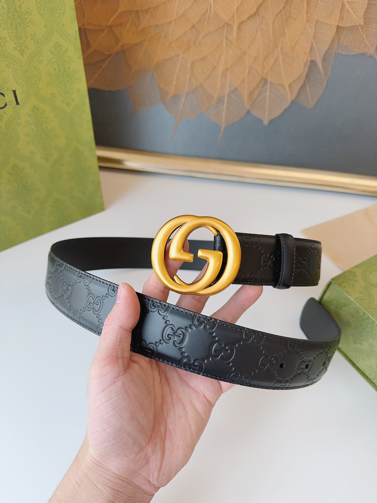 Gucci Leather Belts 1:1 Mirror Version